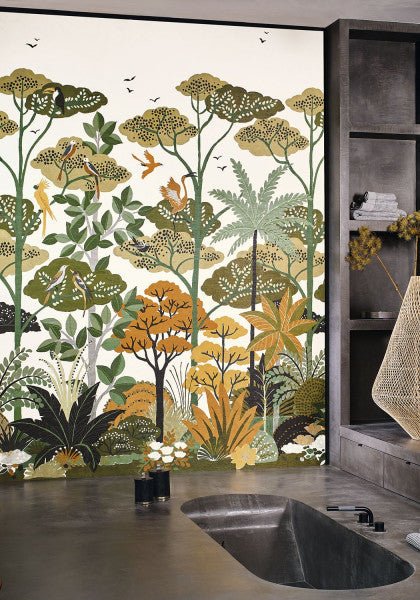 Casamance Golfe Du Bengale Kandy behang 75983160 - LAB COLOUR THE WORLD