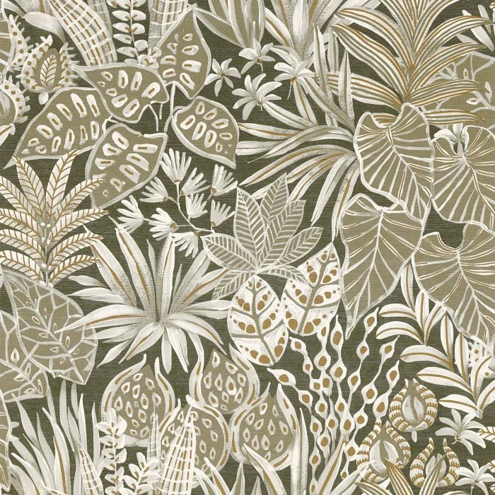 Casamance Golfe Du Bengale Madhuca behang 75950814 - LAB COLOUR THE WORLD