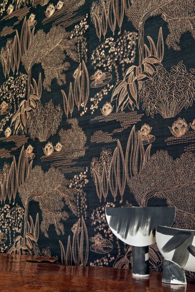 Casamance Hasu Cat behang 71360107 - LAB COLOUR THE WORLD
