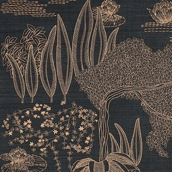 Casamance Hasu Cat behang 71360107 - LAB COLOUR THE WORLD