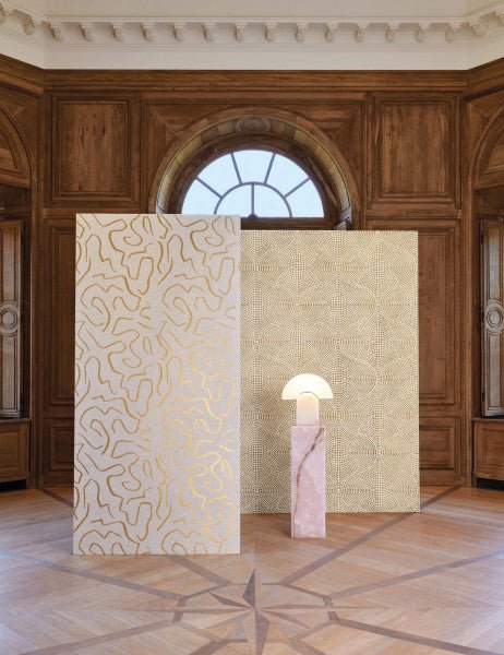 Casamance Il Était Une Fois Paris Gold Wall behang M470501 - LAB COLOUR THE WORLD