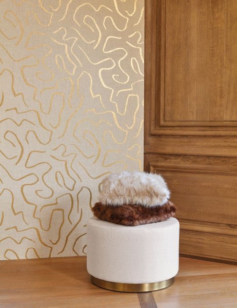 Casamance Il Était Une Fois Paris Gold Wall behang M470501 - LAB COLOUR THE WORLD