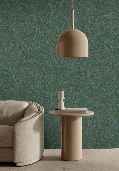 Casamance Jardin Félicia Hosta behang 76602650 - LAB COLOUR THE WORLD