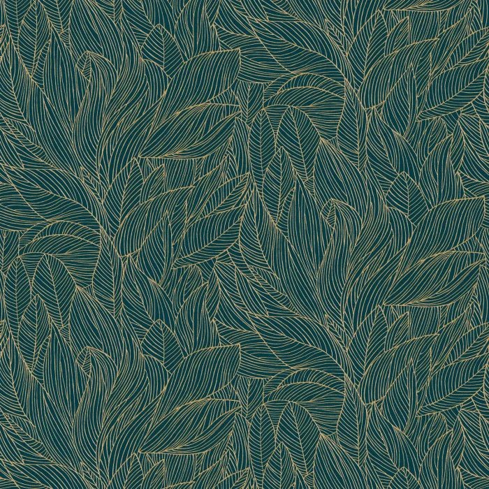 Casamance Jardin Félicia Hosta behang 76602752 - LAB COLOUR THE WORLD