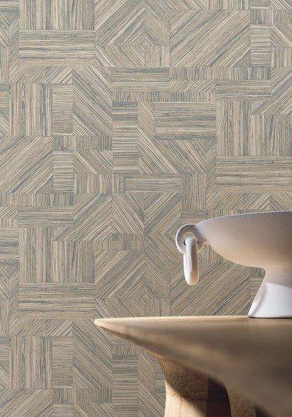 Casamance Nature Sur Mesure - Textures Imbrication behang 76891834 - LAB COLOUR THE WORLD