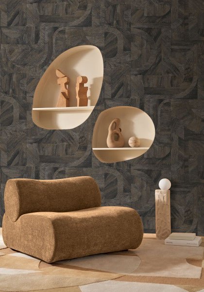 Casamance Nature Sur Mesure - Textures Intarsia behang 76870814 - LAB COLOUR THE WORLD