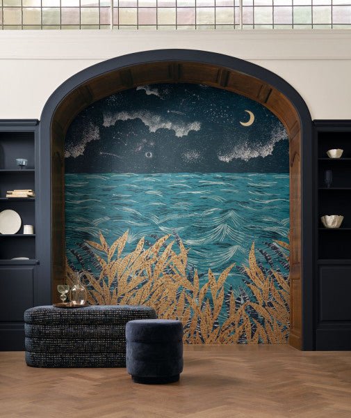 Casamance Nuit D'Orient Callisto behang 75432344 - LAB COLOUR THE WORLD