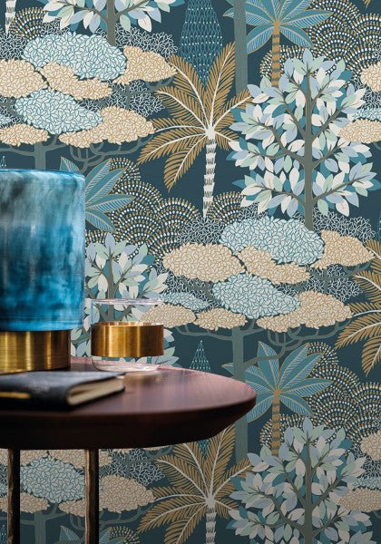 Casamance Nuit D'Orient Marakanda behang 75380100 - LAB COLOUR THE WORLD
