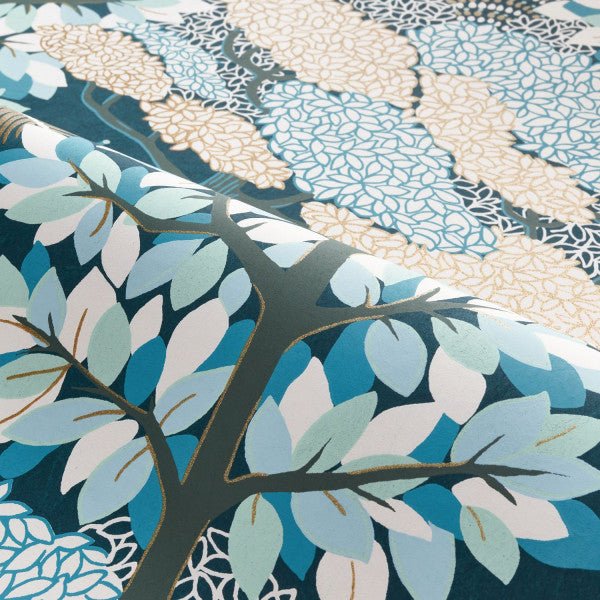 Casamance Nuit D'Orient Marakanda behang 75380100 - LAB COLOUR THE WORLD