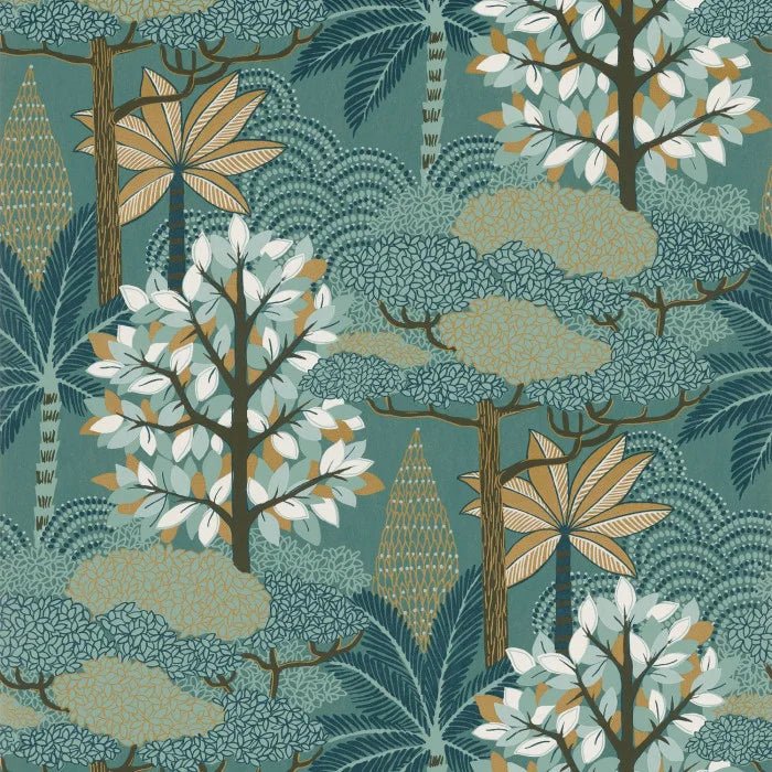 Casamance Nuit D'Orient Marakanda behang 75380610 - LAB COLOUR THE WORLD