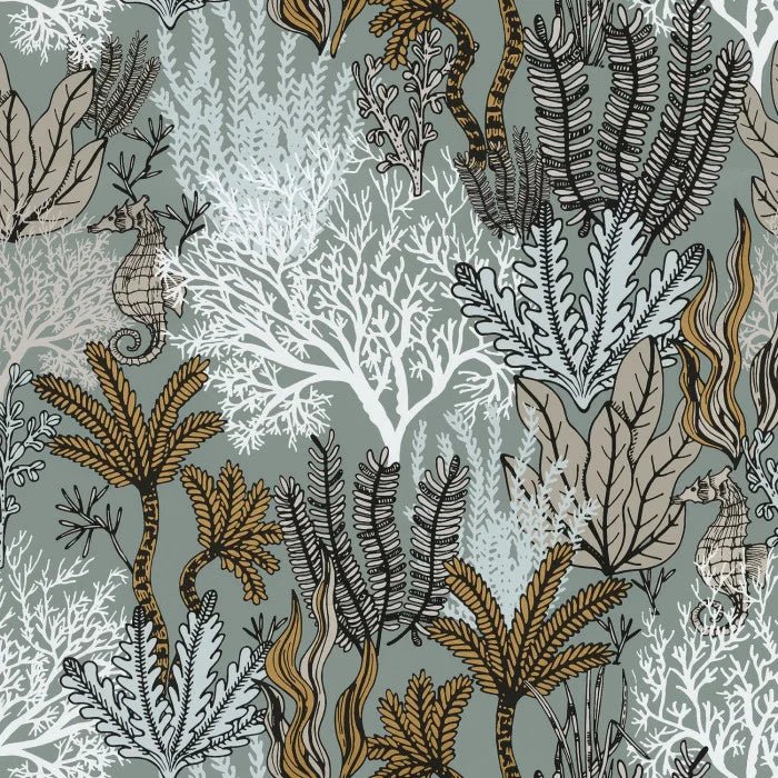 Casamance Orphee Posidonie behang 74700100 - LAB COLOUR THE WORLD