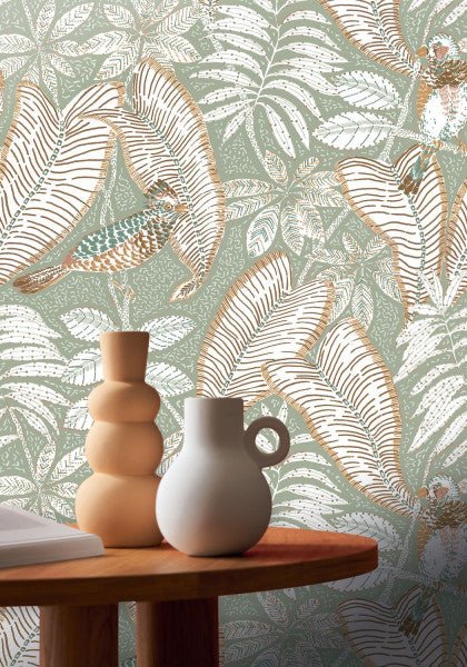 Casamance Orphee Sibia behang 74752556 - LAB COLOUR THE WORLD