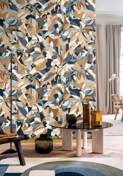 Casamance Otomi Plongeon behang 75880712 - LAB COLOUR THE WORLD