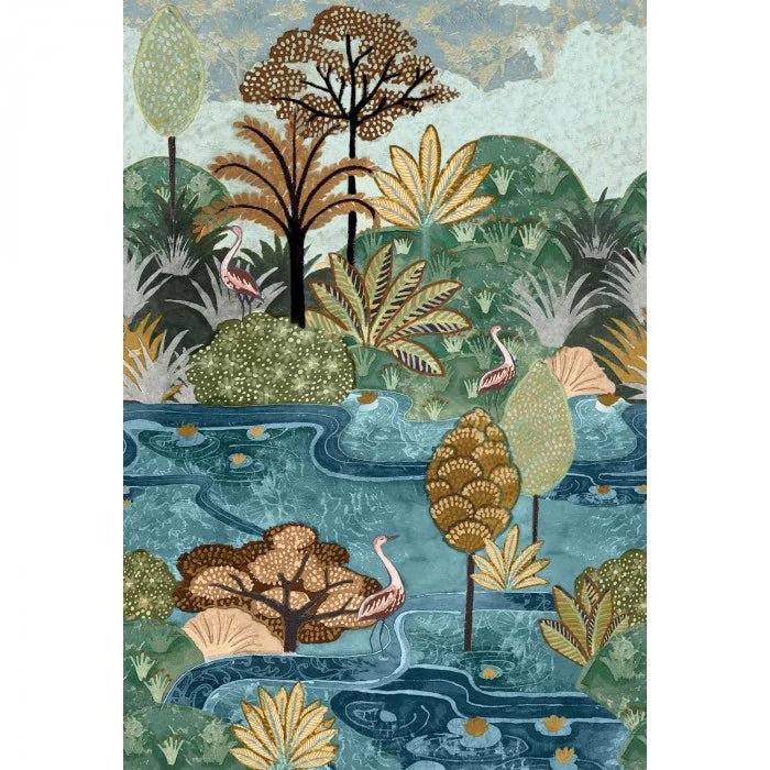 Casamance Panoramas 2 Aruba behang 75610814 - LAB COLOUR THE WORLD