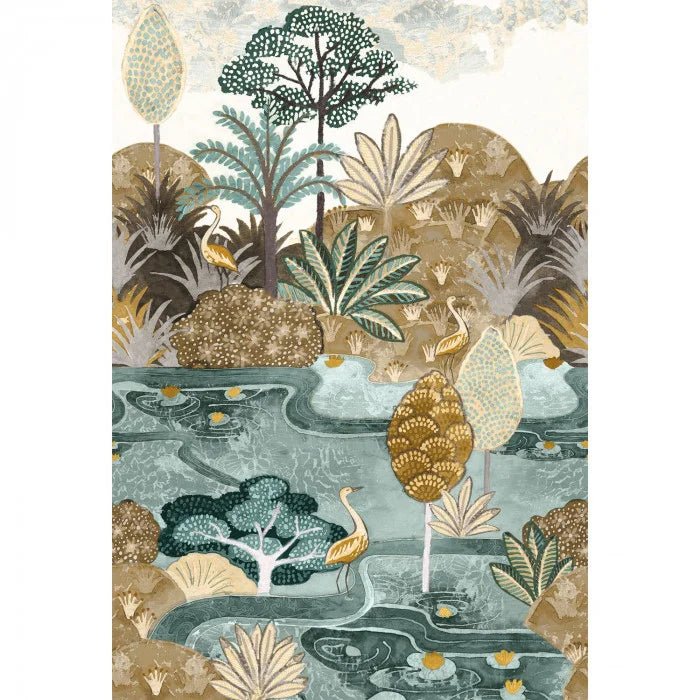 Casamance Panoramas 2 Aruba behang 75610916 - LAB COLOUR THE WORLD