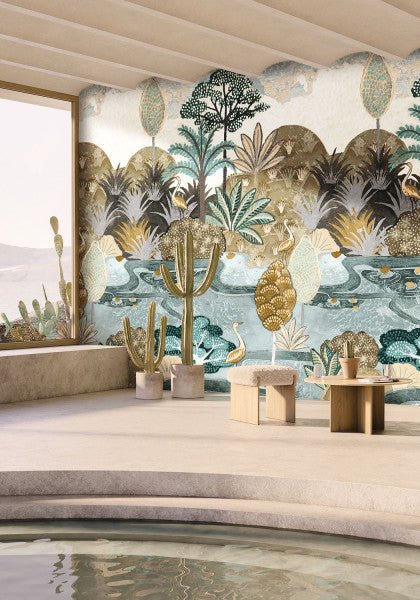 Casamance Panoramas 2 Aruba behang 75610916 - LAB COLOUR THE WORLD