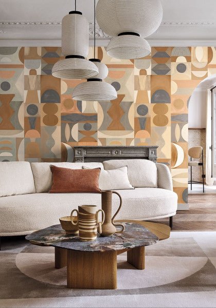 Casamance Panoramas 2 Modelage behang 75564384 - LAB COLOUR THE WORLD