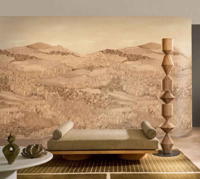 Casamance Panoramas - Les Intemporels Almeria behang 71220916 - LAB COLOUR THE WORLD