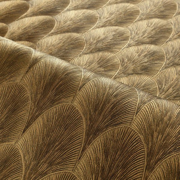Casamance Textures Métalliques Tourmaline behang 75782038 - LAB COLOUR THE WORLD