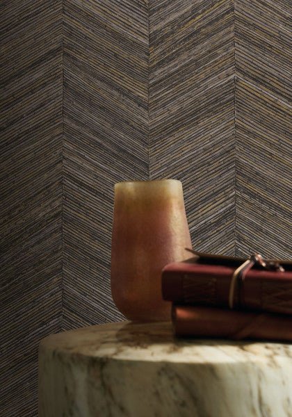 Casamance Textures Vegetales Ocotea behang 75371120 - LAB COLOUR THE WORLD