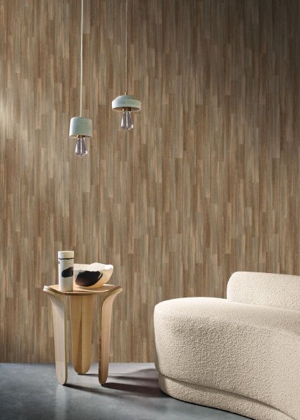 Casamance Textures Vegetales Sapelli behang 74865614 - LAB COLOUR THE WORLD