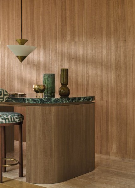 Casamance Traversée Ebony behang 71740712 - LAB COLOUR THE WORLD