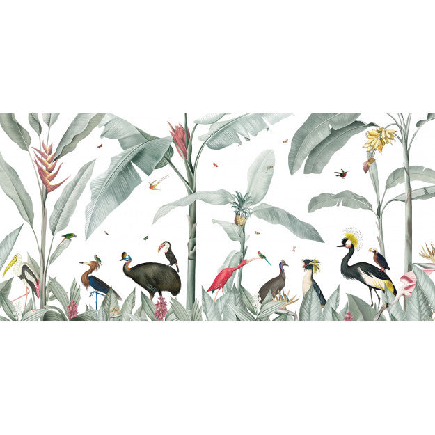 Les Dominotiers Casela Birds Behang DOM 616