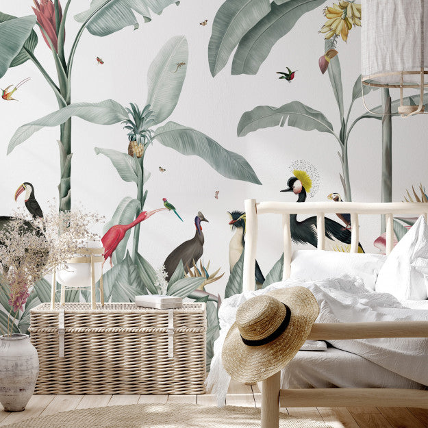 Les Dominotiers Casela Birds Behang DOM 616