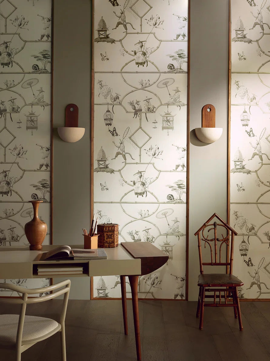 Pierre Frey Les singes savants Behang FP770005 - LAB COLOUR THE WORLD