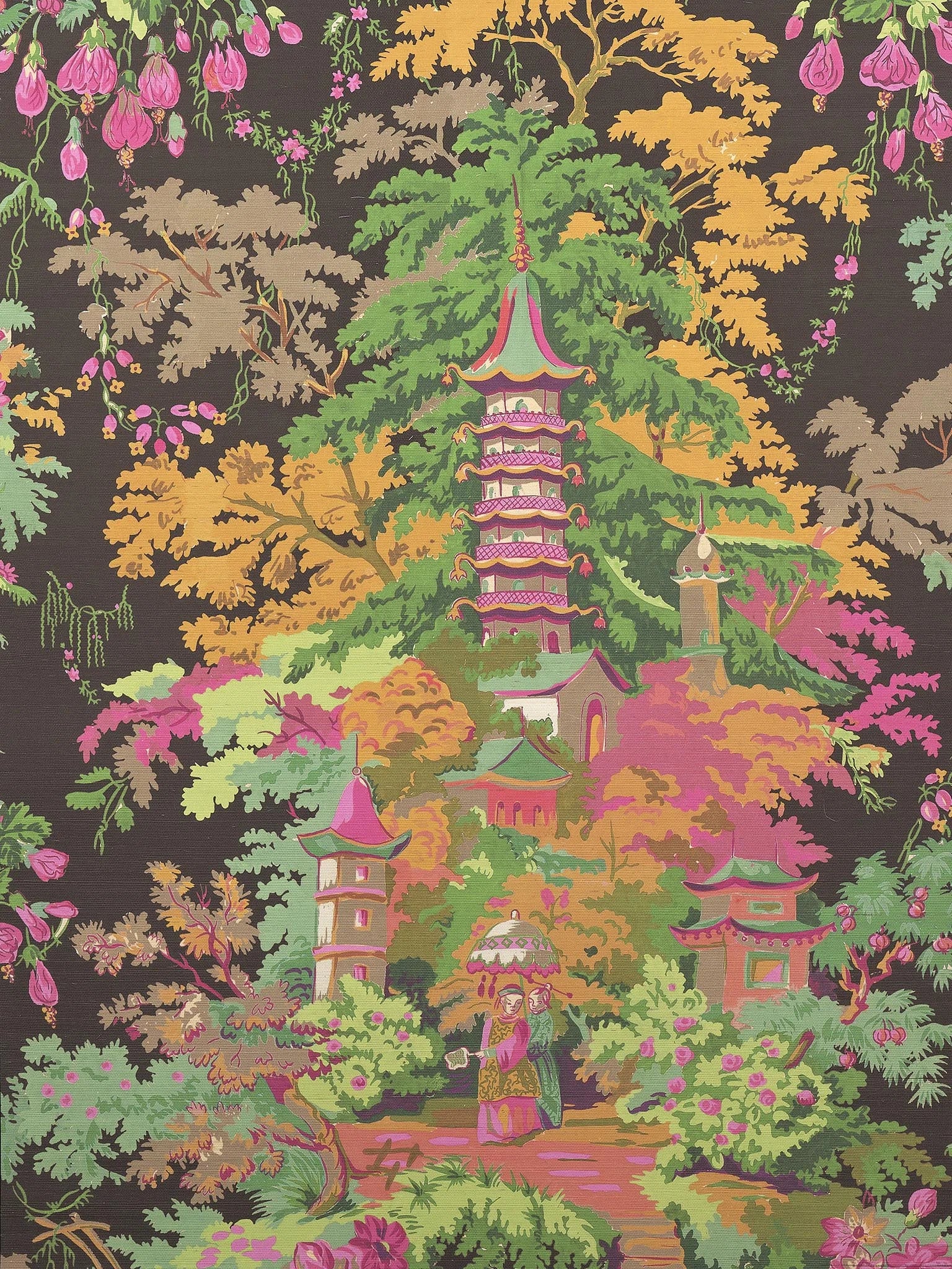 Pierre Frey Jardins japonais Behang FP965002 - LAB COLOUR THE WORLD