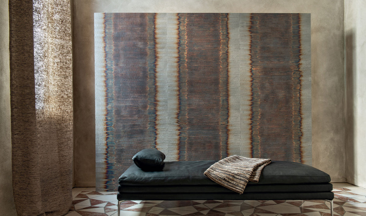 CMO Paris Hurricane Behang CMO WME 01 - Ikat Argent