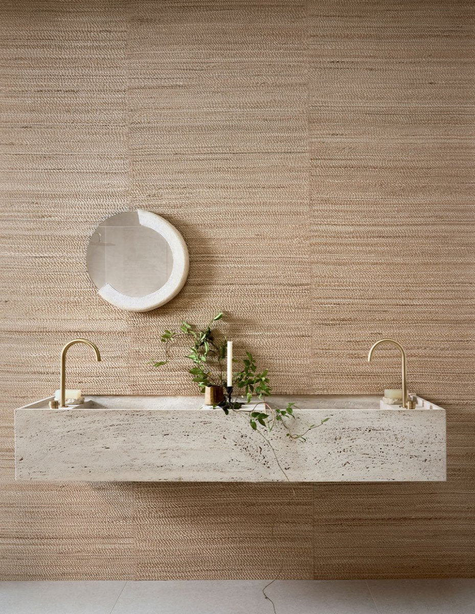 CMO Paris Abaca Tressé Behang WAB 08 20 - sable - LAB COLOUR THE WORLD