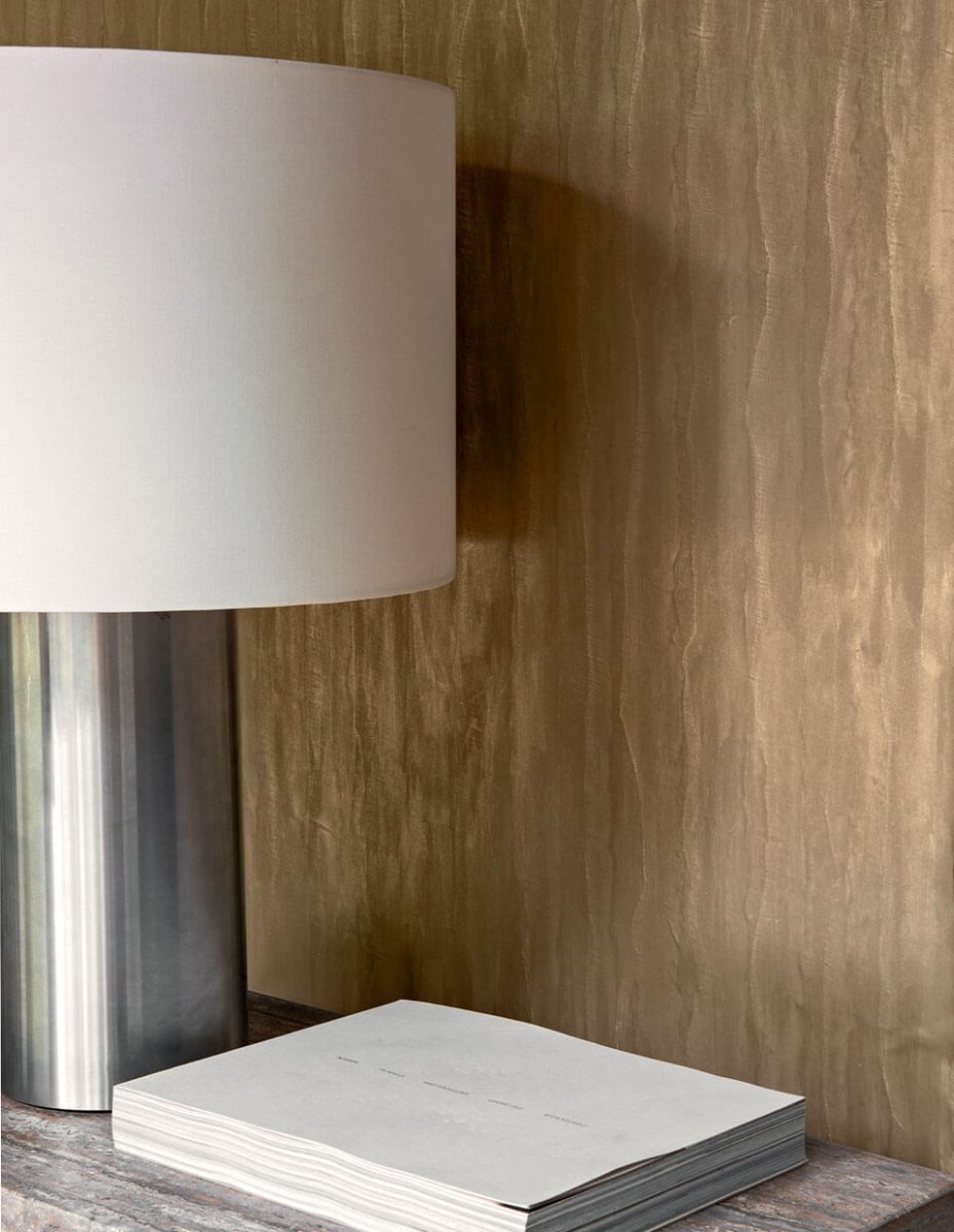 CMO Paris Gesso Onde Behang WCA 02 20 - Ambre - LAB COLOUR THE WORLD