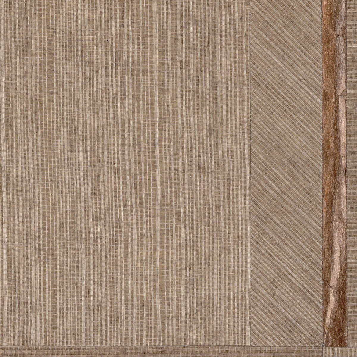 CMO Paris Sisal Carré Behang WSI 03 15 - Sable Bronze - LAB COLOUR THE WORLD