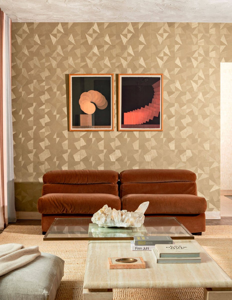 CMO Paris Sisal Éclat Behang WSI 05 70 - Tabac - LAB COLOUR THE WORLD