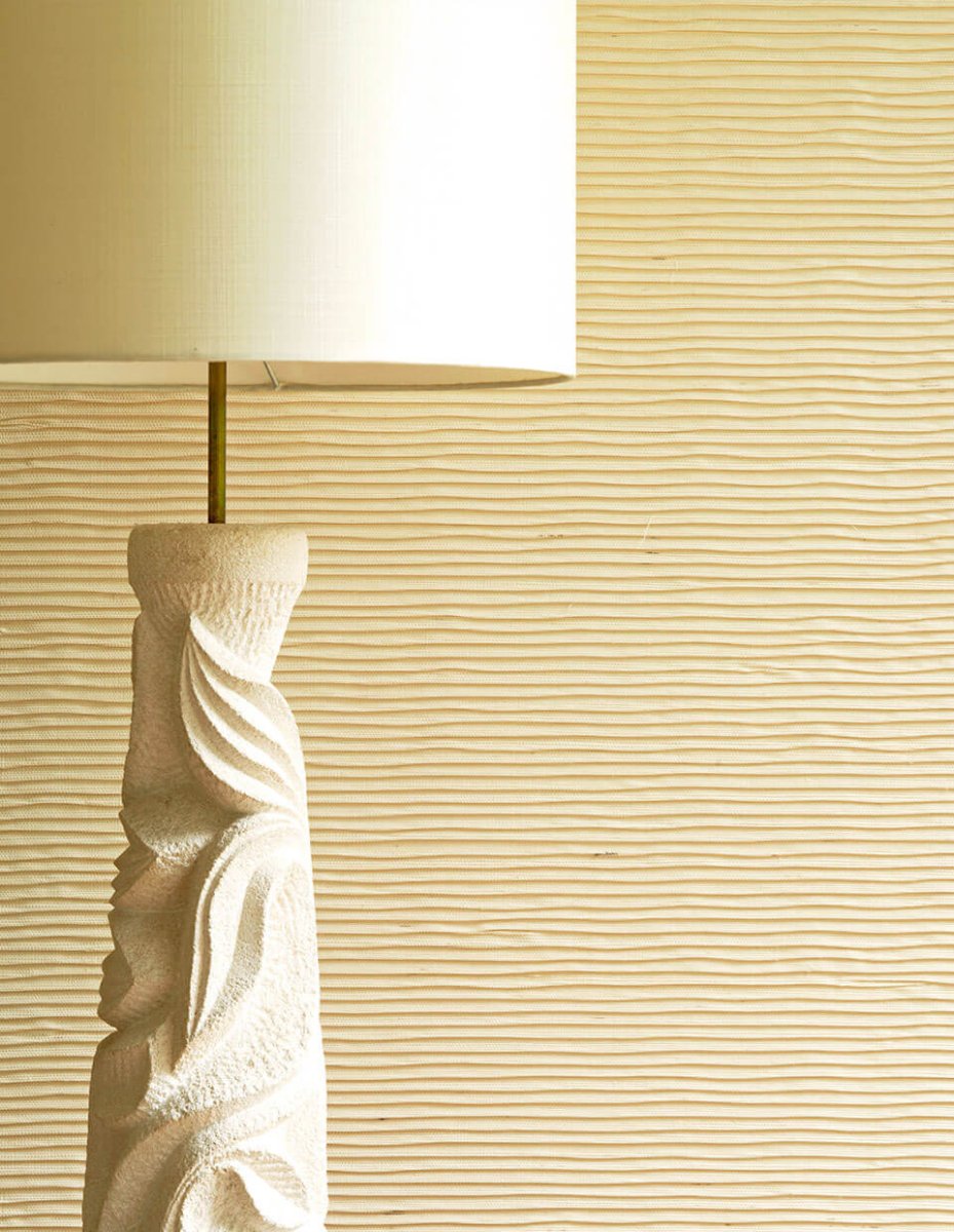CMO Paris Sisal Plissé Behang WSI 07 15 - Sable - LAB COLOUR THE WORLD