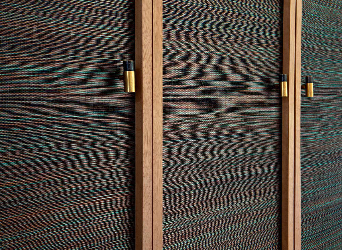 CMO Paris Sisal Behang WSI 01 - Changeant Mordoré