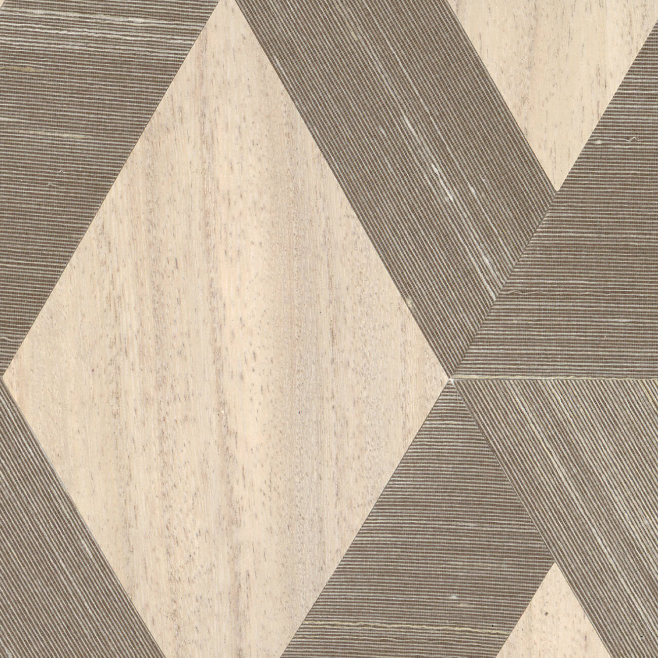 CMO Paris Soie Bois Losange Behang CMO WSO 02 - Dune
