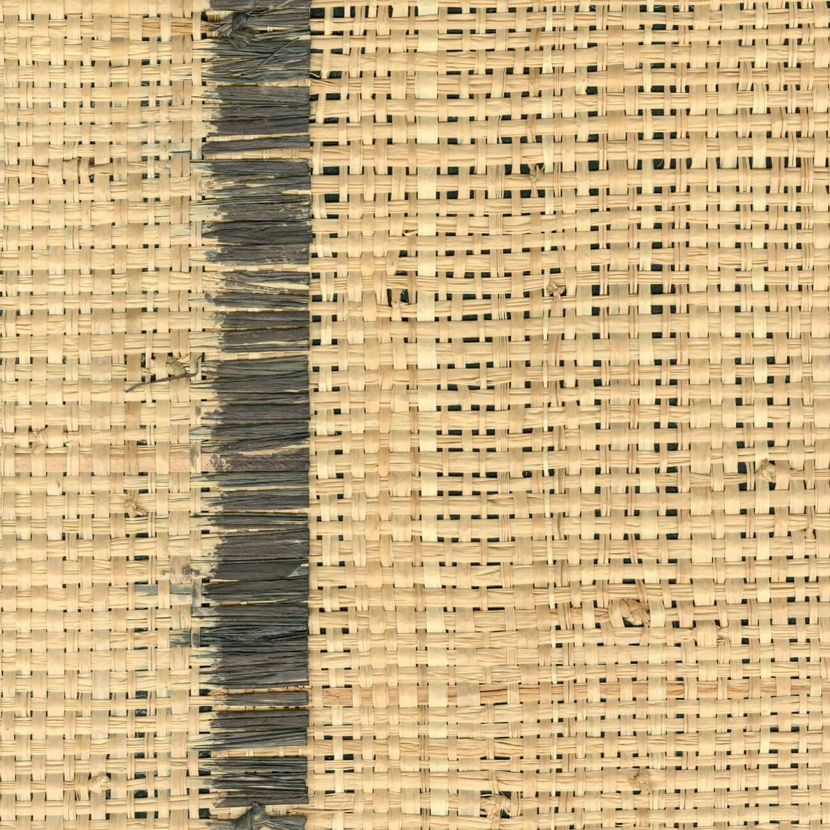 CMO Paris Raphia Vertical Behang CMO WRA 14 - noir