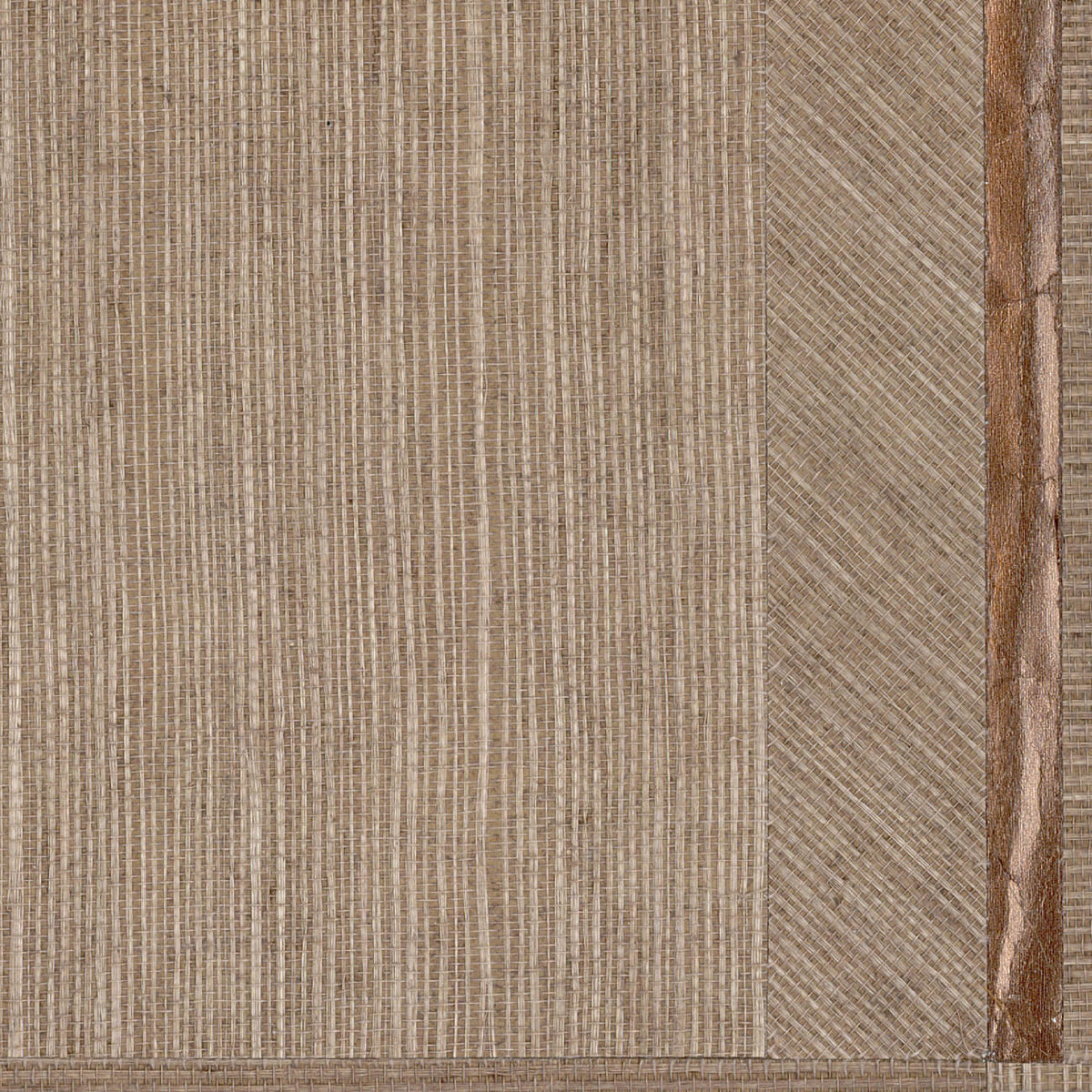 CMO Paris Sisal Carré Behang CMO WSI 03 - Sable Bronze