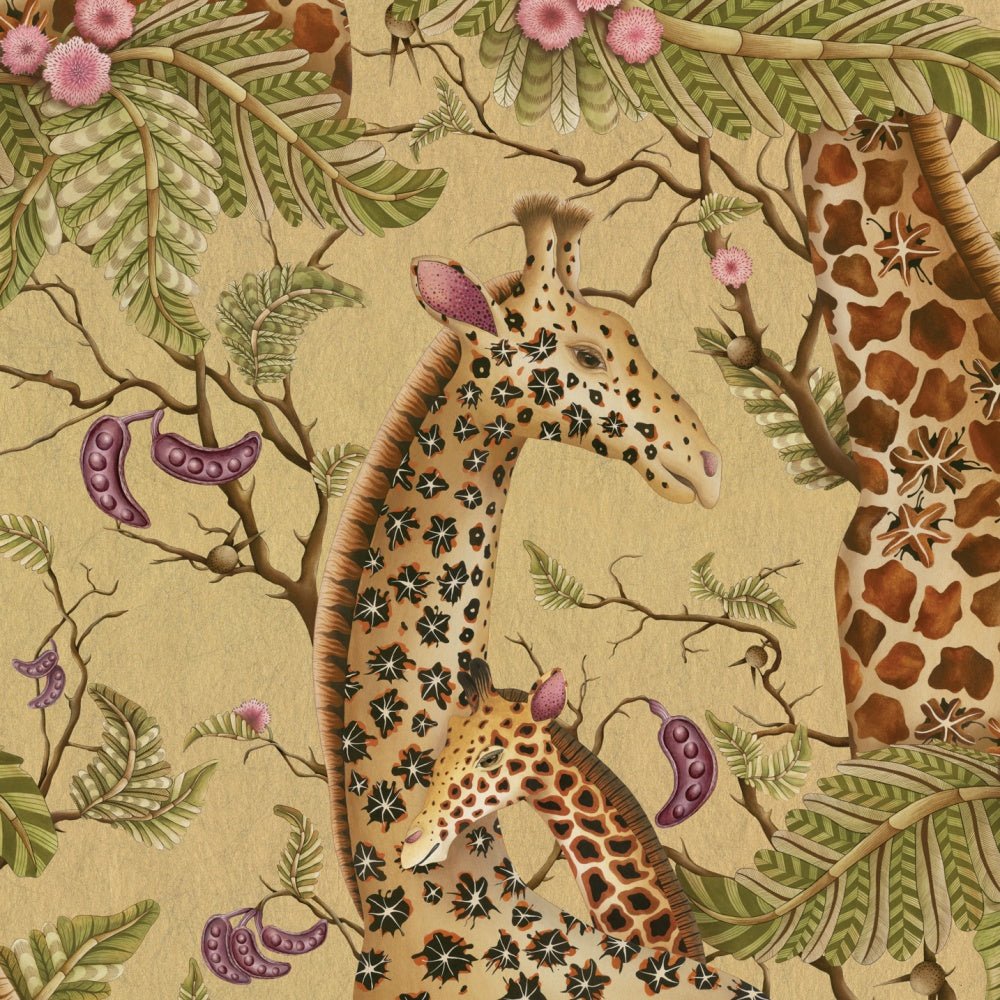 Cole & Son ARDMORE Royal Giraffe behang 129/3010 - LAB COLOUR THE WORLD