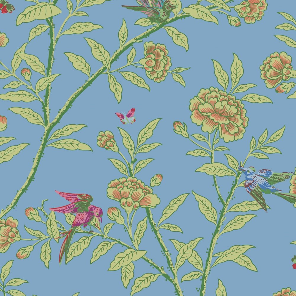 Cole & Son CLASSICS COLLECTION VOL.1 Roseberry with Birds behang 127/4022 - LAB COLOUR THE WORLD
