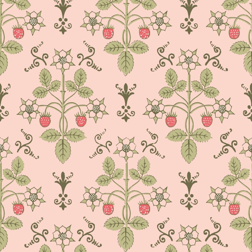 Cole & Son CLASSICS COLLECTION VOL.1 Strawberry behang 127/2013 - LAB COLOUR THE WORLD