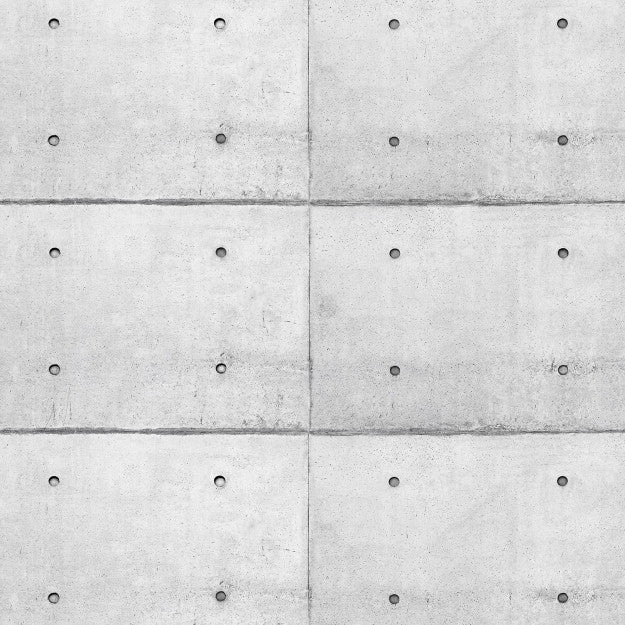 Les Dominotiers Concrete Wall Gris Behang DOM 432