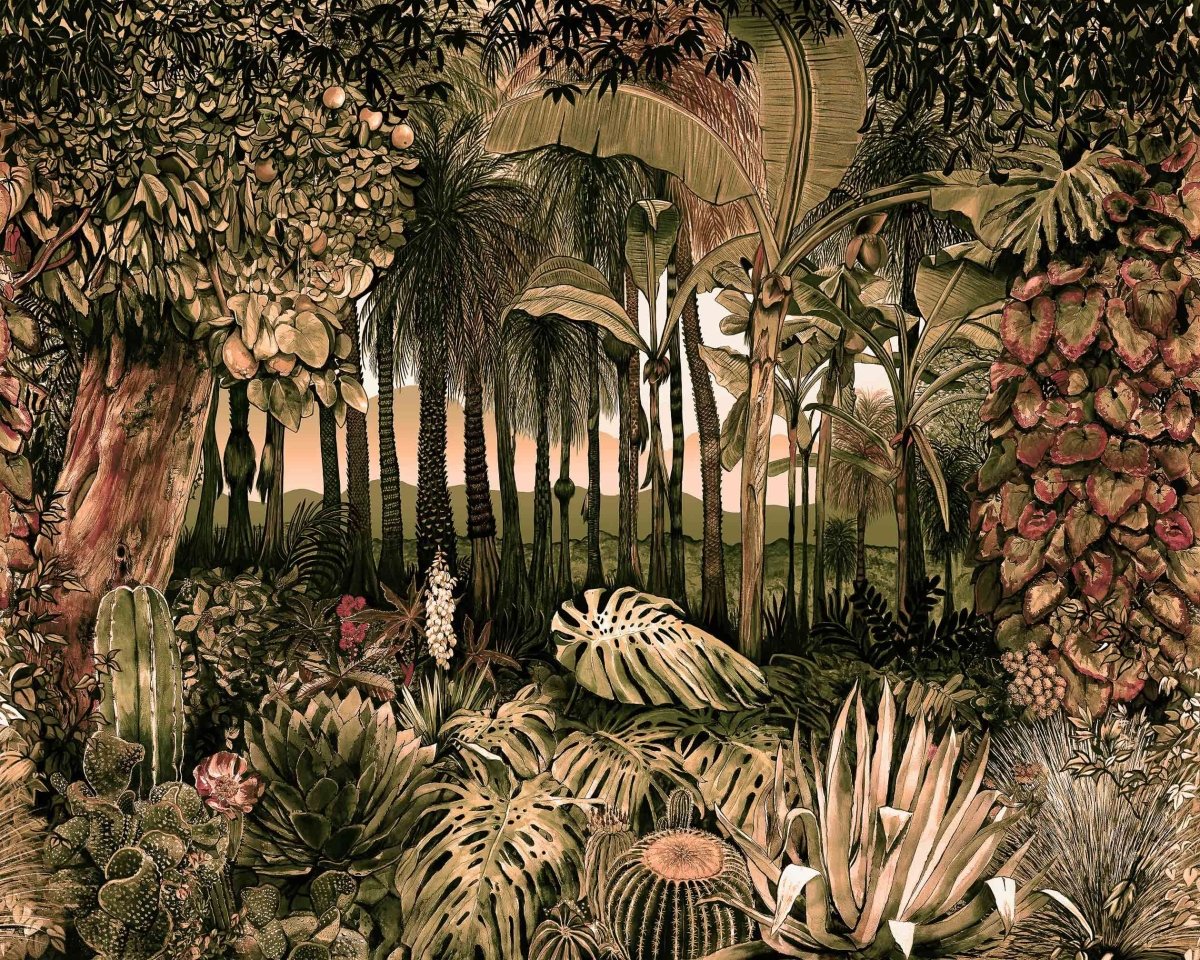 Coordonné 40th Anniversary Botánico behang 8000049 - LAB COLOUR THE WORLD