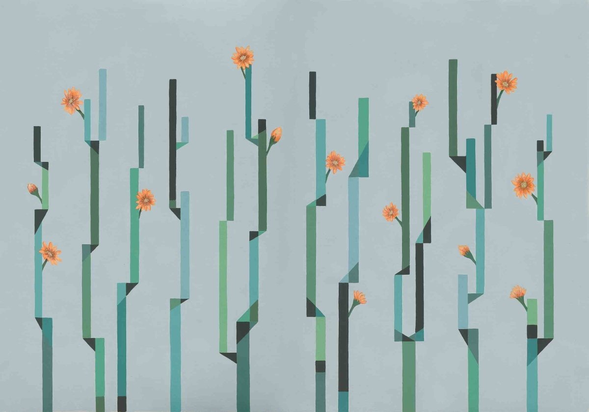 Coordonné 40th Anniversary Flor de Cactus Día behang 8000054 - LAB COLOUR THE WORLD