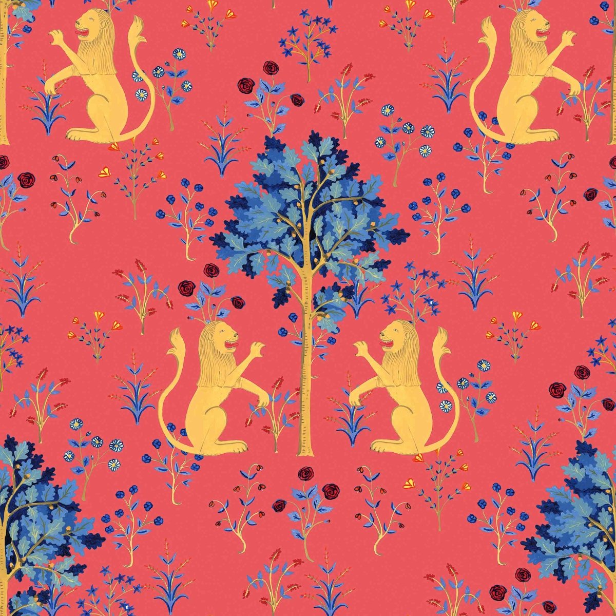 Coordonné 40th Anniversary Medieval Tapestry Deep behang 8000013 - LAB COLOUR THE WORLD