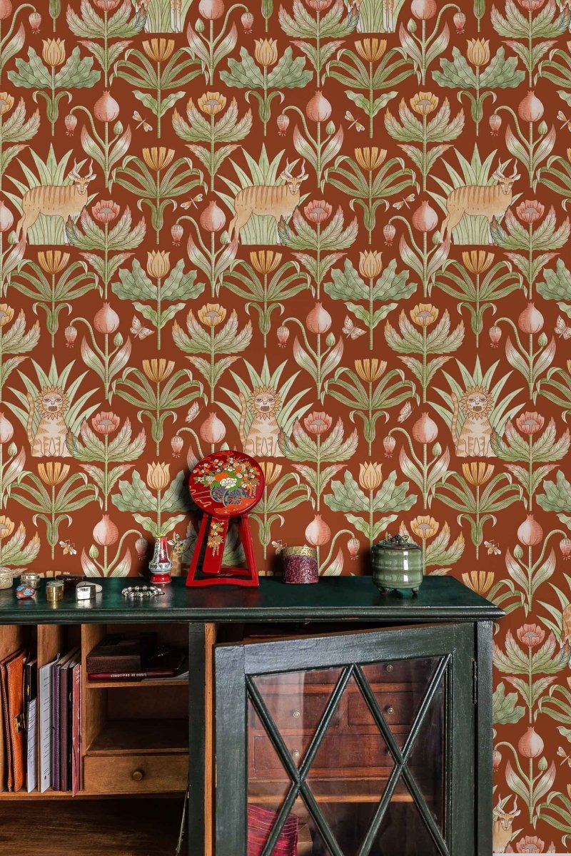 Coordonné 40th Anniversary Natural Habitat Terra behang 8000043 - LAB COLOUR THE WORLD