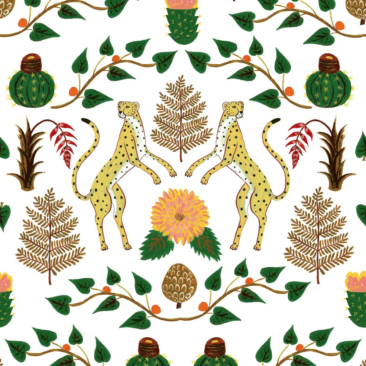 Coordonné Anima Cheetahs behang 5900044 - LAB COLOUR THE WORLD