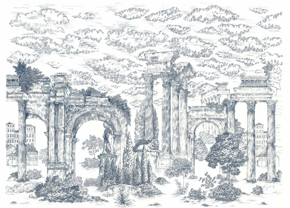 Coordonné Aracne Ruins behang A00330 - LAB COLOUR THE WORLD